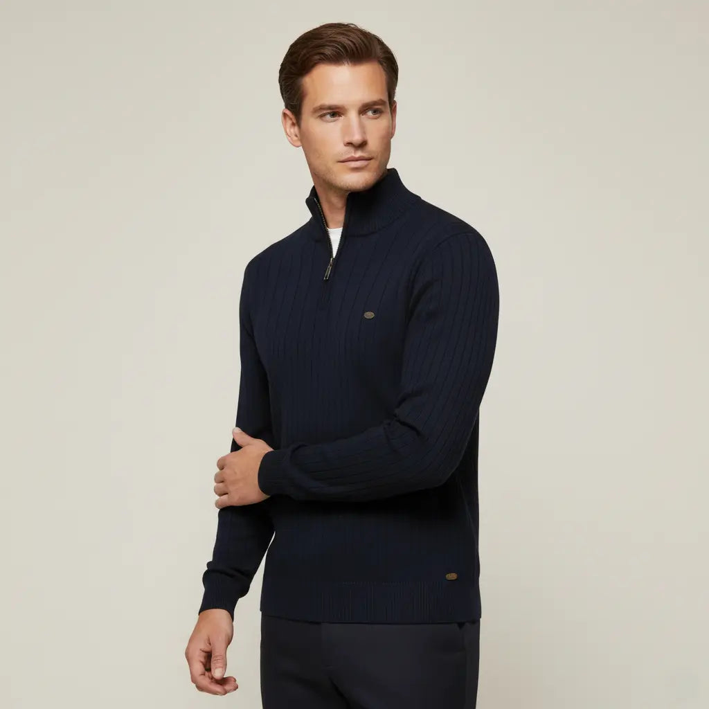 SaintGarnier™ | Léonidas Zip Knit