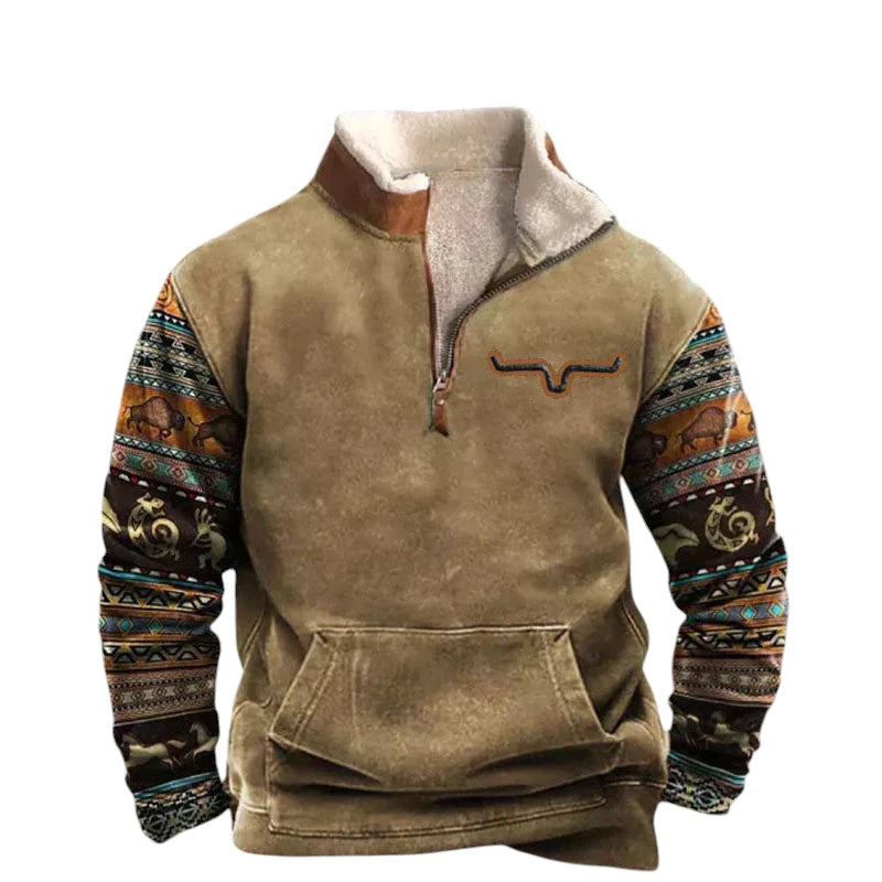 SaintGarnier™ | Leroy Tribal Fleece