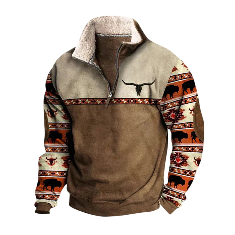 SaintGarnier™ | Leroy Tribal Fleece