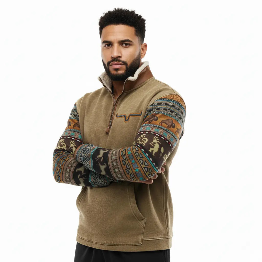 SaintGarnier™ | Leroy Tribal Fleece