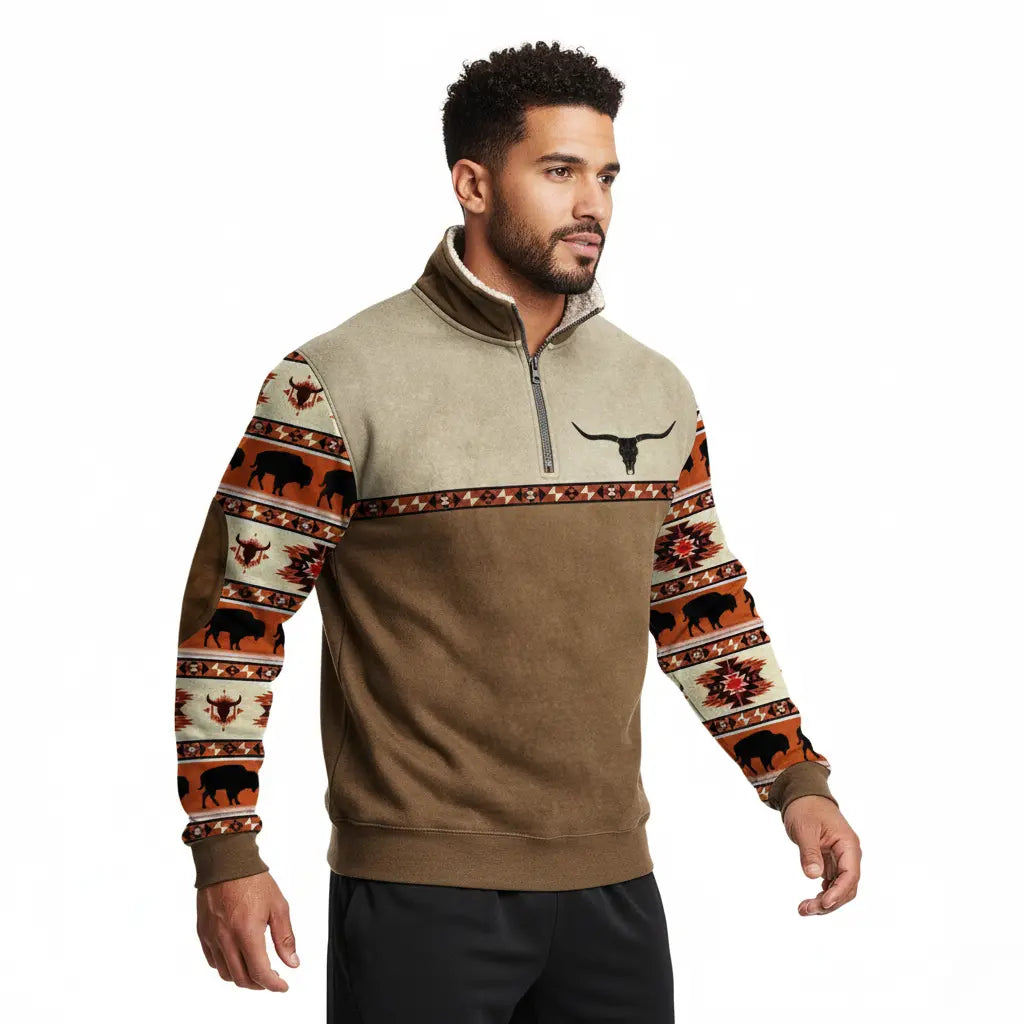 SaintGarnier™ | Leroy Tribal Fleece