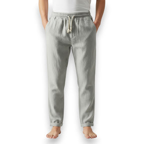 SaintGarnier™ | Linen-Cotton Relaxed Trousers