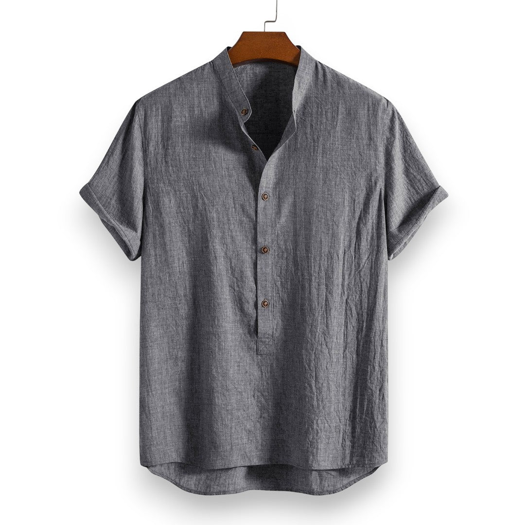 SaintGarnier™ | Linen Breeze Summer Set – Relaxed Shirt & Pants