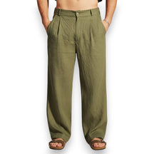 SaintGarnier™ | Linen Relaxed Fit Trousers