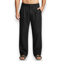 SaintGarnier™ | Linen Relaxed Fit Trousers