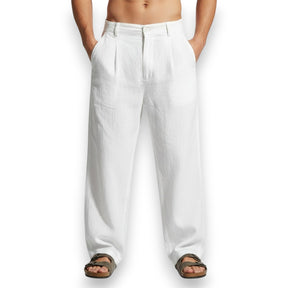 SaintGarnier™ | Linen Relaxed Fit Trousers