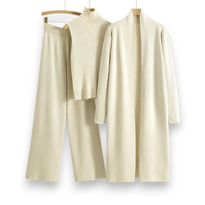 SaintGarnier™ | Luxe Knit Trio Set – Timeless Coziness