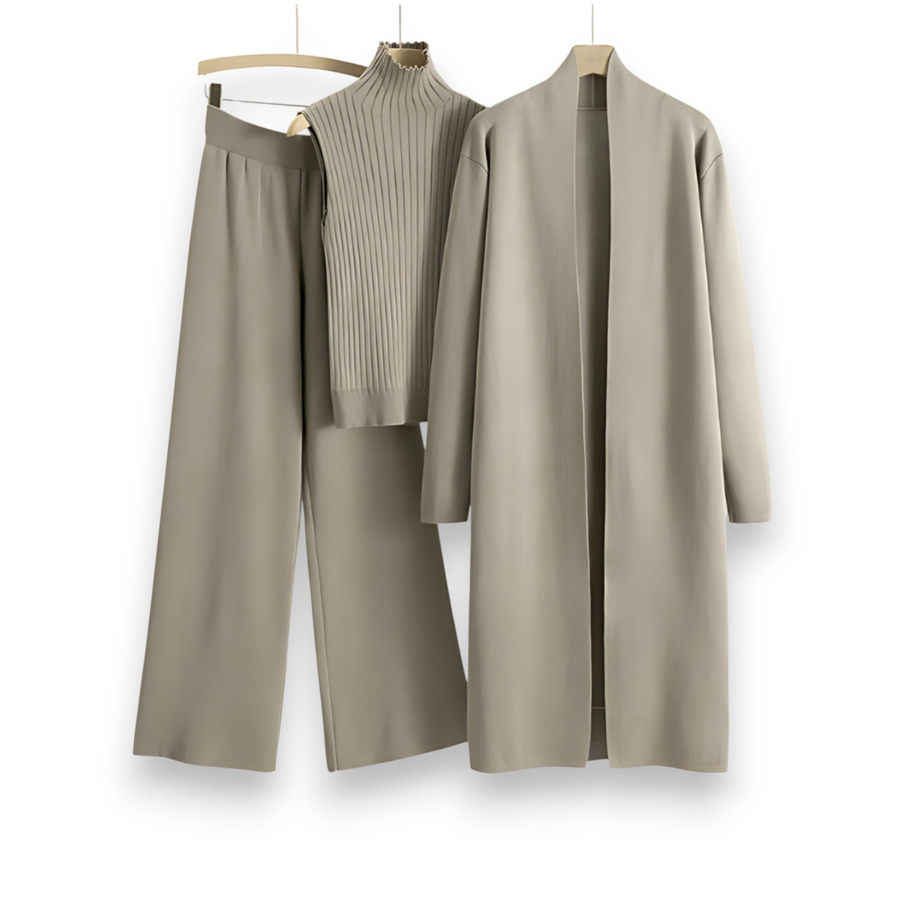 SaintGarnier™ | Luxe Knit Trio Set – Timeless Coziness