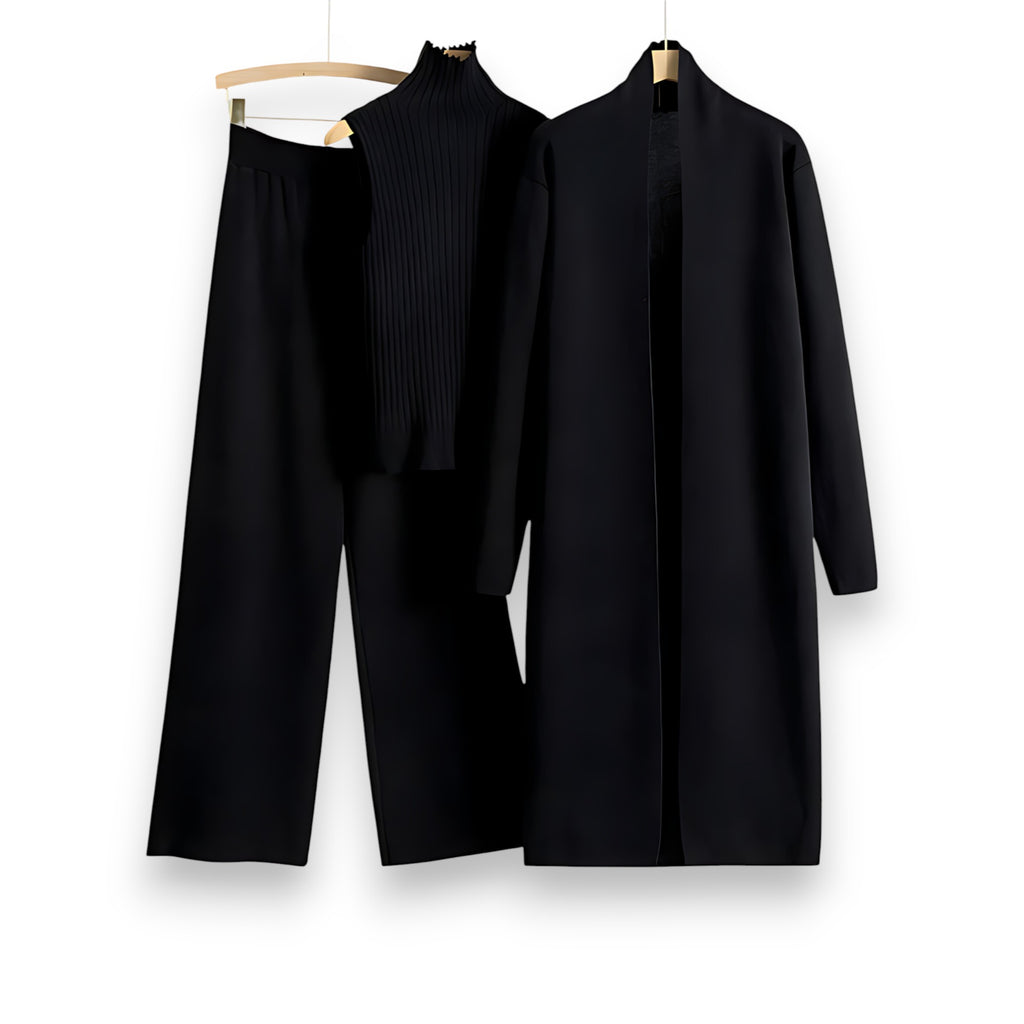 SaintGarnier™ | Luxe Knit Trio Set – Timeless Coziness