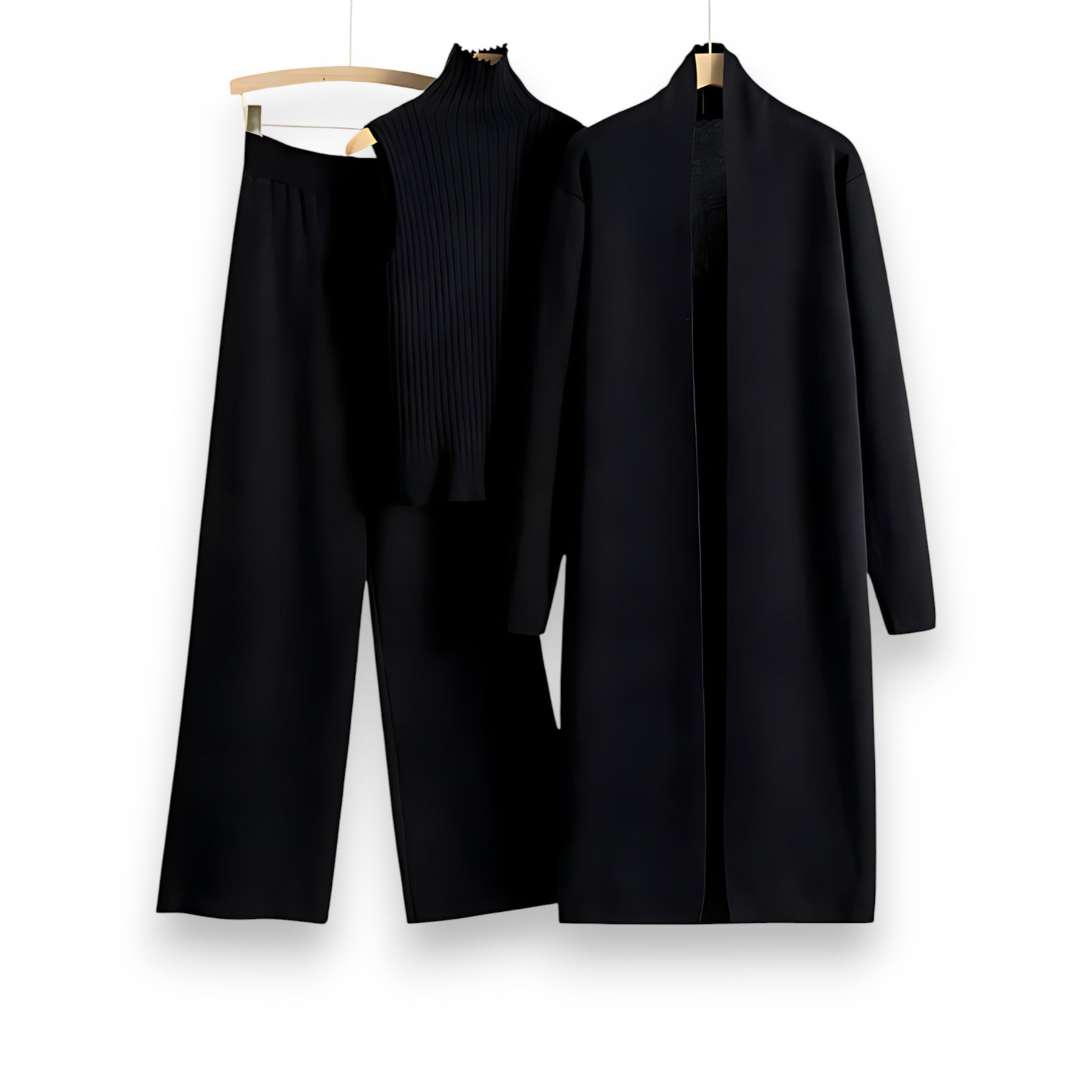 SaintGarnier™ | Luxe Knit Trio Set – Timeless Coziness