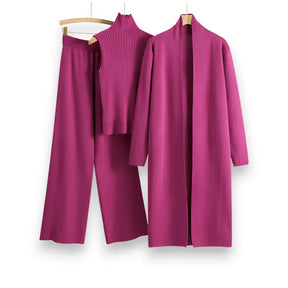 SaintGarnier™ | Luxe Knit Trio Set – Timeless Coziness