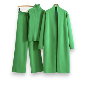 SaintGarnier™ | Luxe Knit Trio Set – Timeless Coziness