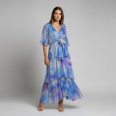 SaintGarnier™ | Lyra Chiffon Maxi Dress