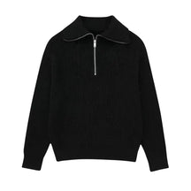 SaintGarnier™ Marceau Half-Zip Sweater