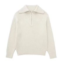 SaintGarnier™ Marceau Half-Zip Sweater