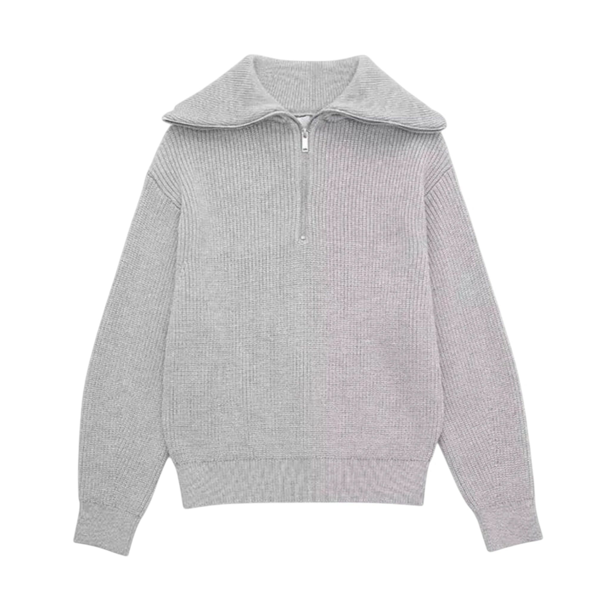SaintGarnier™ Marceau Half-Zip Sweater