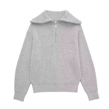 SaintGarnier™ Marceau Half-Zip Sweater
