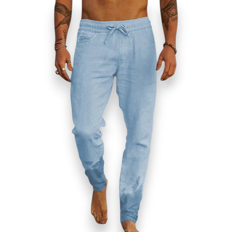 SaintGarnier™ | Marcelin Linen Beach Pants