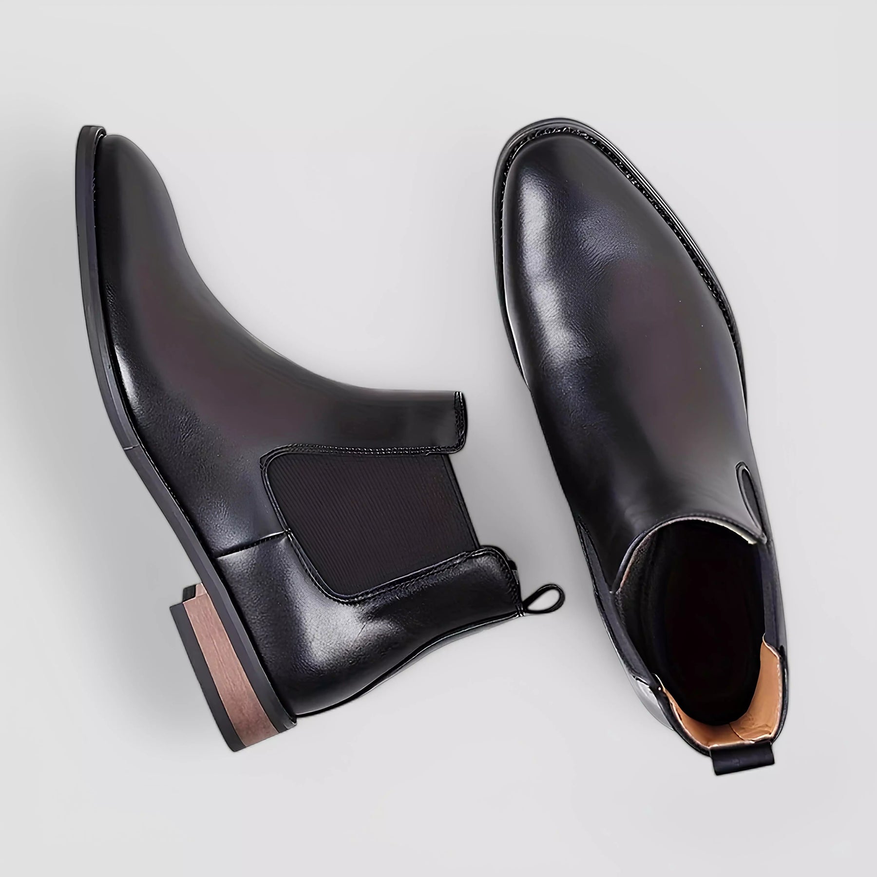 SaintGarnier™ | Men’s Classic Leather Chelsea Boots