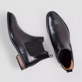 SaintGarnier™ | Men’s Classic Leather Chelsea Boots