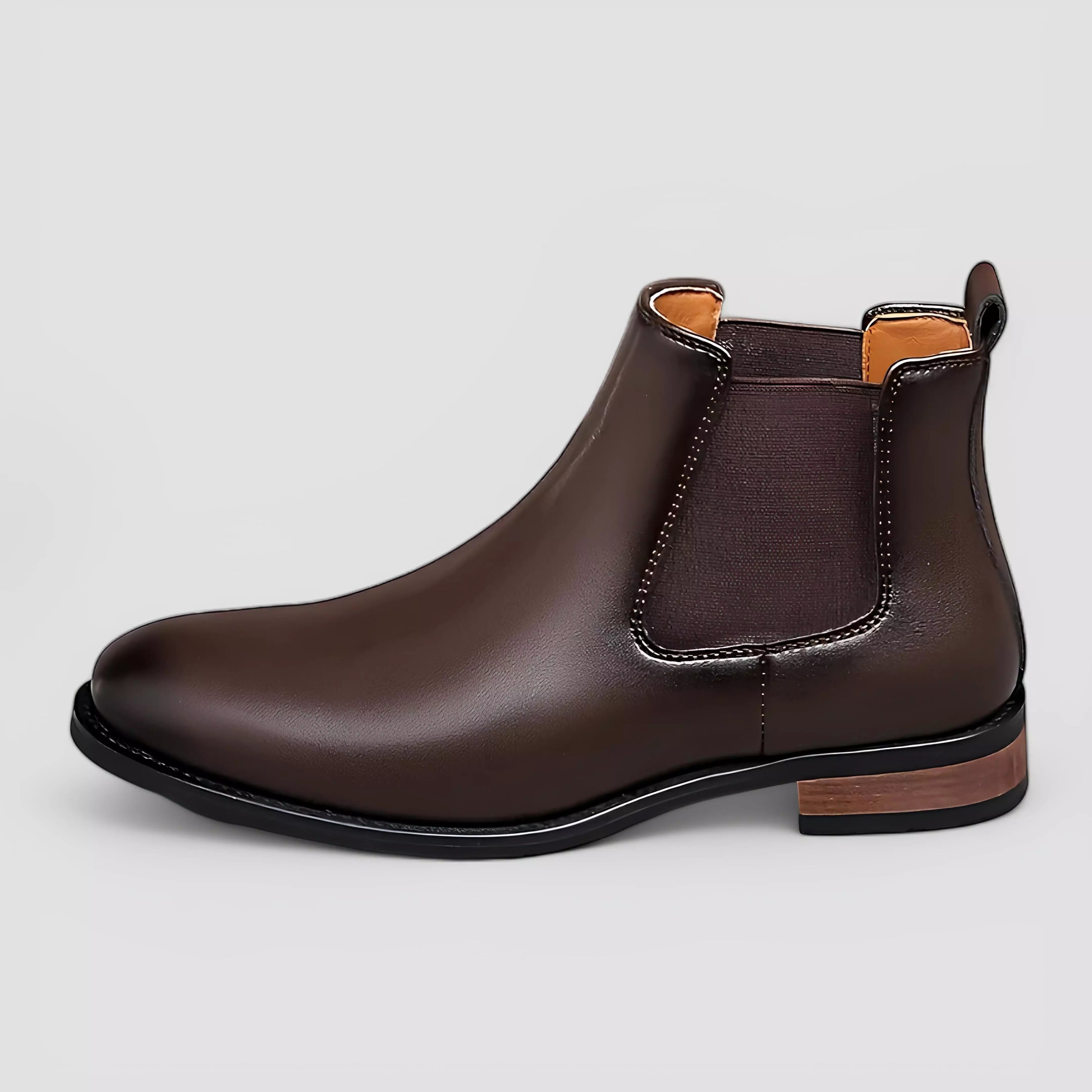SaintGarnier™ | Men’s Classic Leather Chelsea Boots