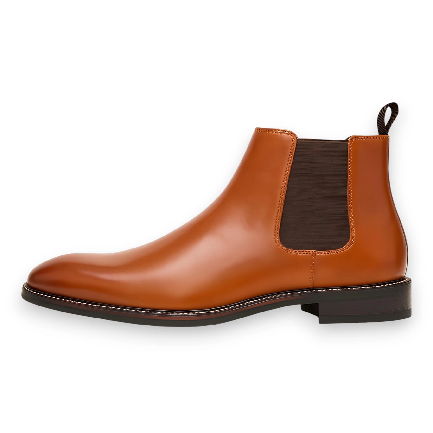 SaintGarnier™ | Men’s Contrast Sole Chelsea Boots