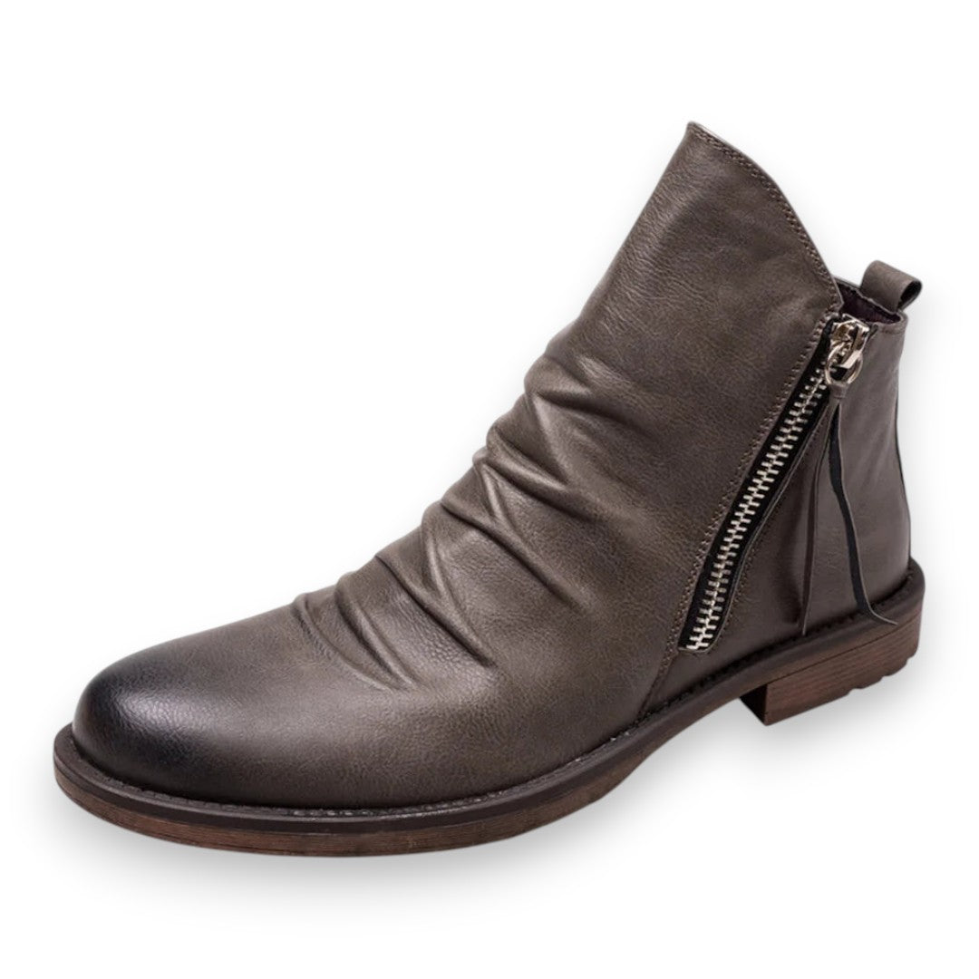 SaintGarnier™ | Men’s Leather Ankle Boots