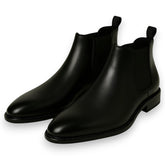 SaintGarnier™ | Men’s Polished Leather Chelsea Boots