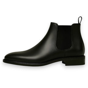 SaintGarnier™ | Men’s Polished Leather Chelsea Boots