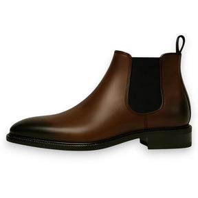 SaintGarnier™ | Men’s Polished Leather Chelsea Boots