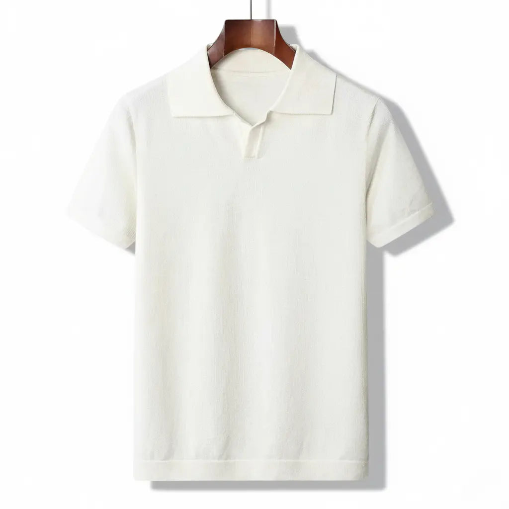 SaintGarnier™ Men’s Classic Cotton Polo Shirt