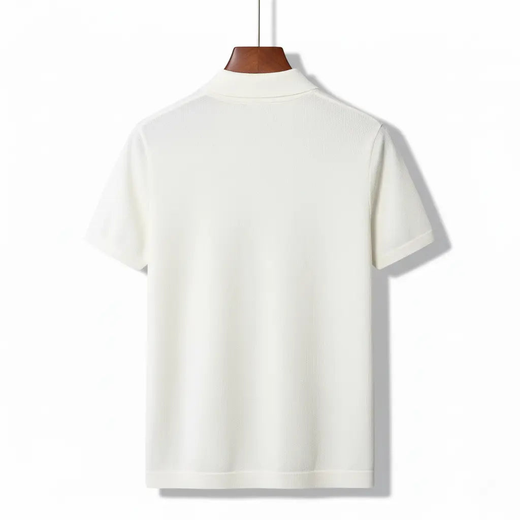 SaintGarnier™ Men’s Classic Cotton Polo Shirt