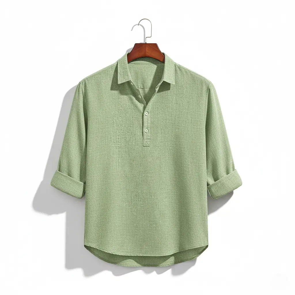 SaintGarnier™ Men’s Classic Cotton Shirt