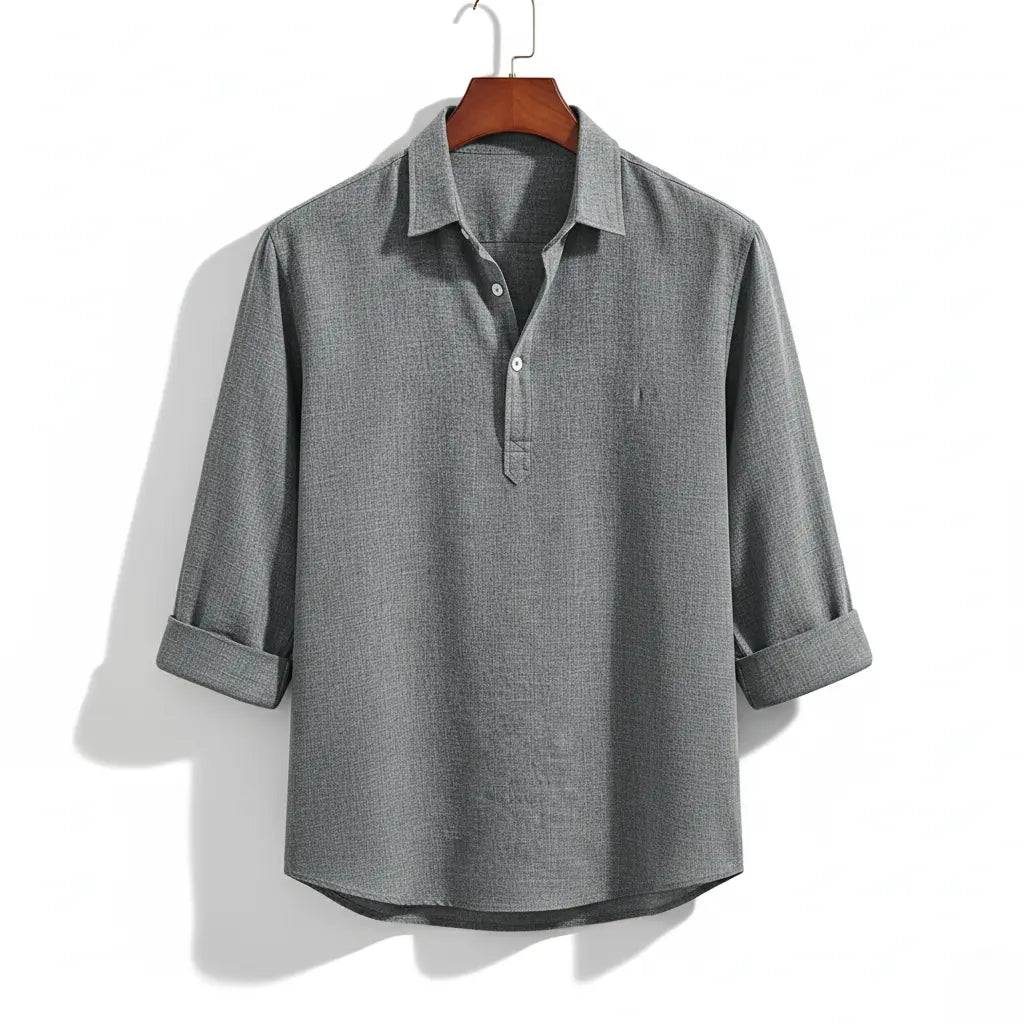 SaintGarnier™ Men’s Classic Cotton Shirt