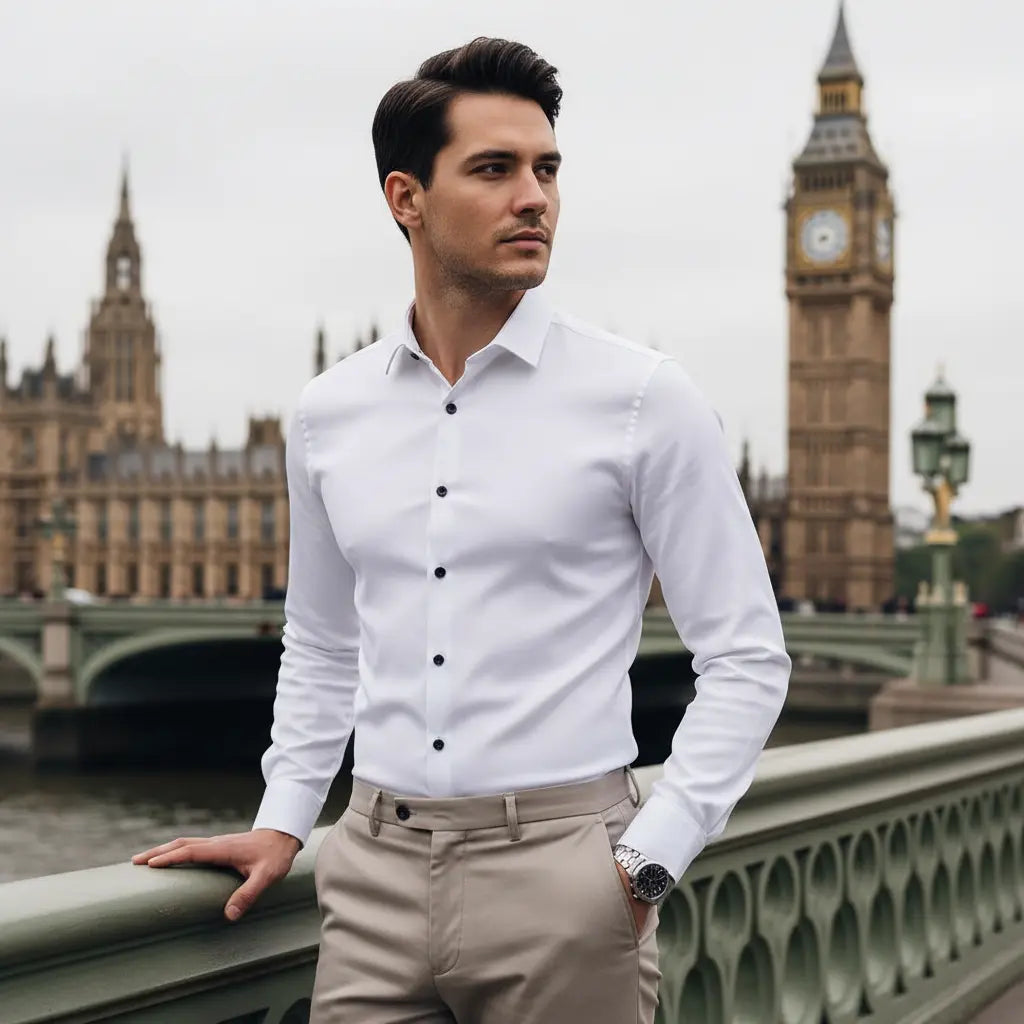 SaintGarnier™ | Men’s Slim-Fit Shirt