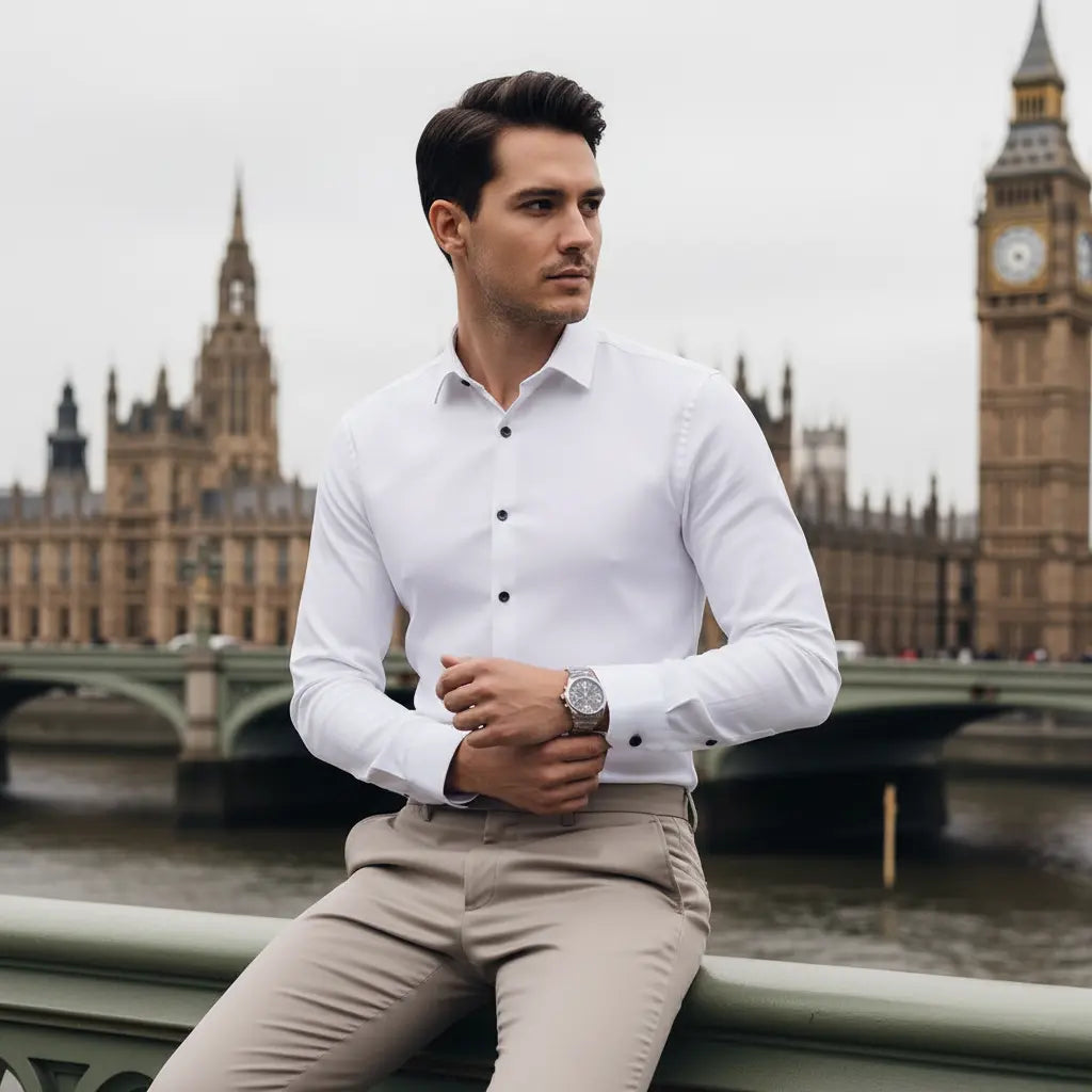 SaintGarnier™ | Men’s Slim-Fit Shirt