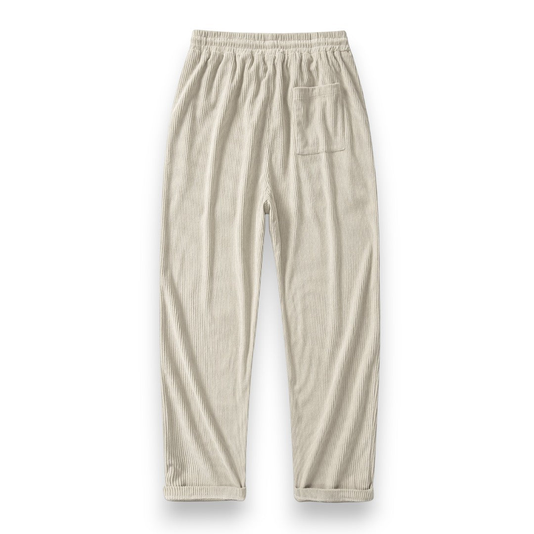 SaintGarnier™ | Meridian Relaxed Trousers – Lightweight All-Day Comfort