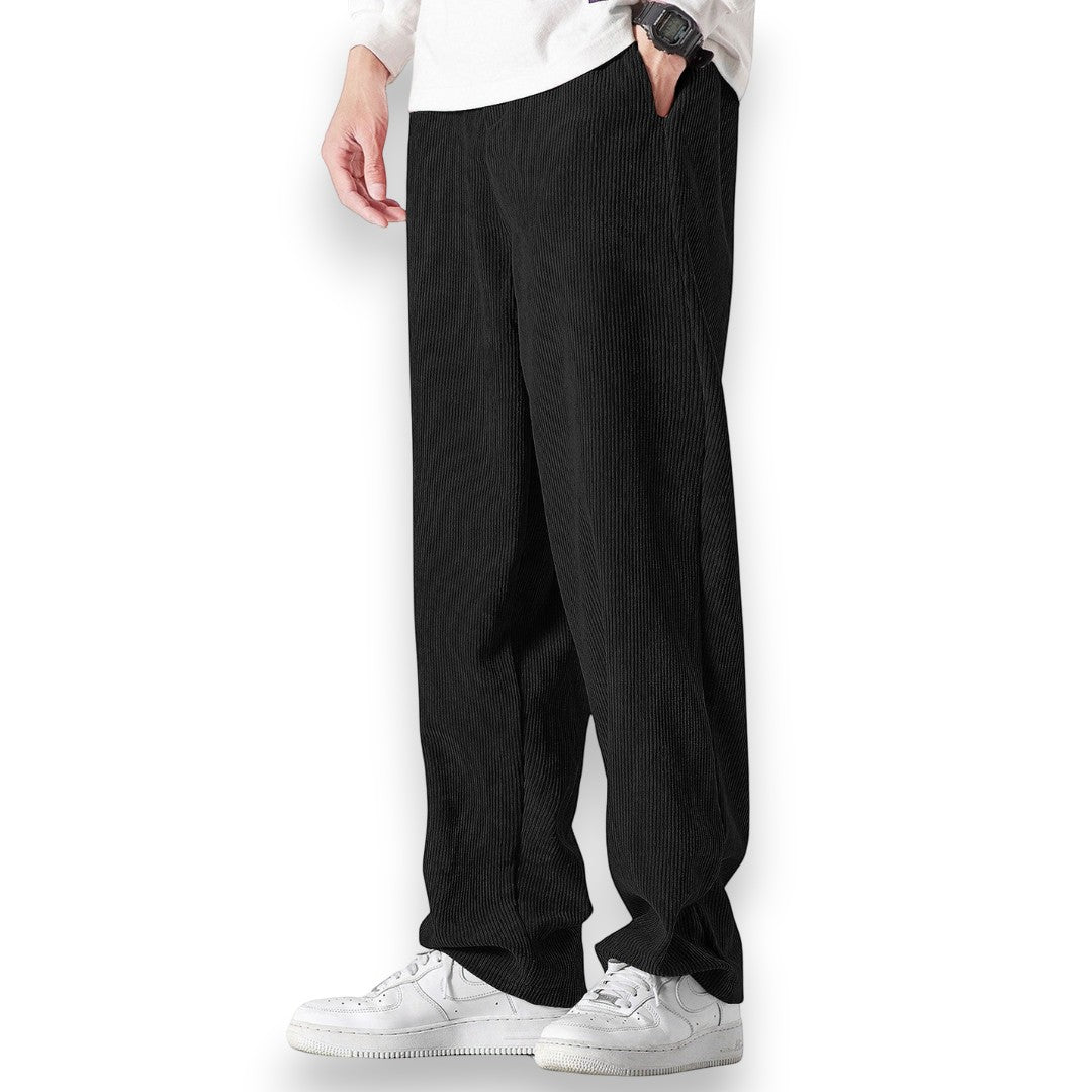 SaintGarnier™ | Meridian Relaxed Trousers – Lightweight All-Day Comfort