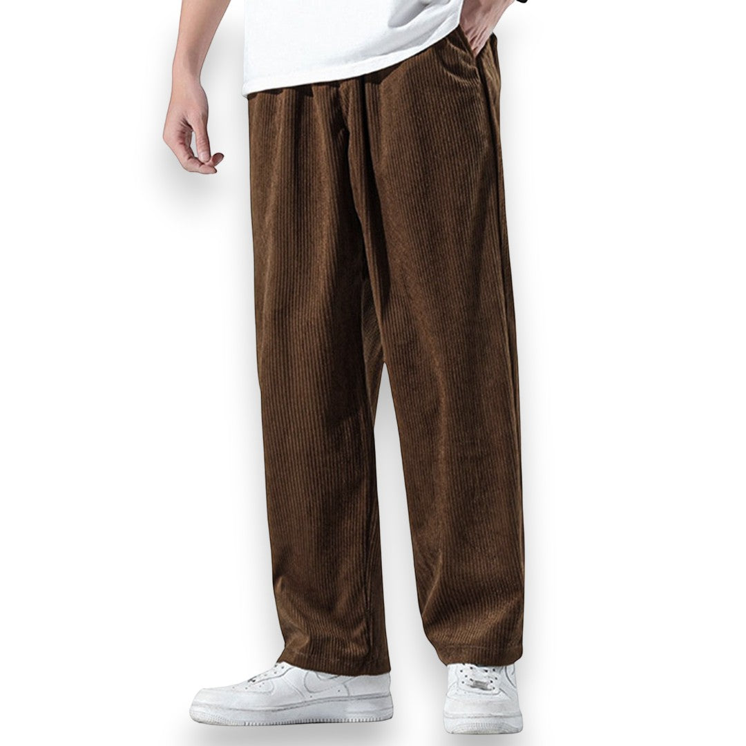 SaintGarnier™ | Meridian Relaxed Trousers – Lightweight All-Day Comfort