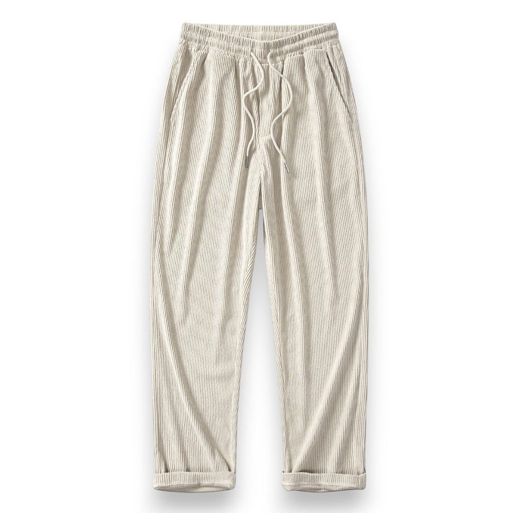 SaintGarnier™ | Meridian Relaxed Trousers – Lightweight All-Day Comfort
