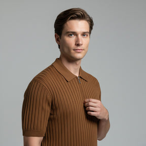 SaintGarnier™ | Milano Knit Polo