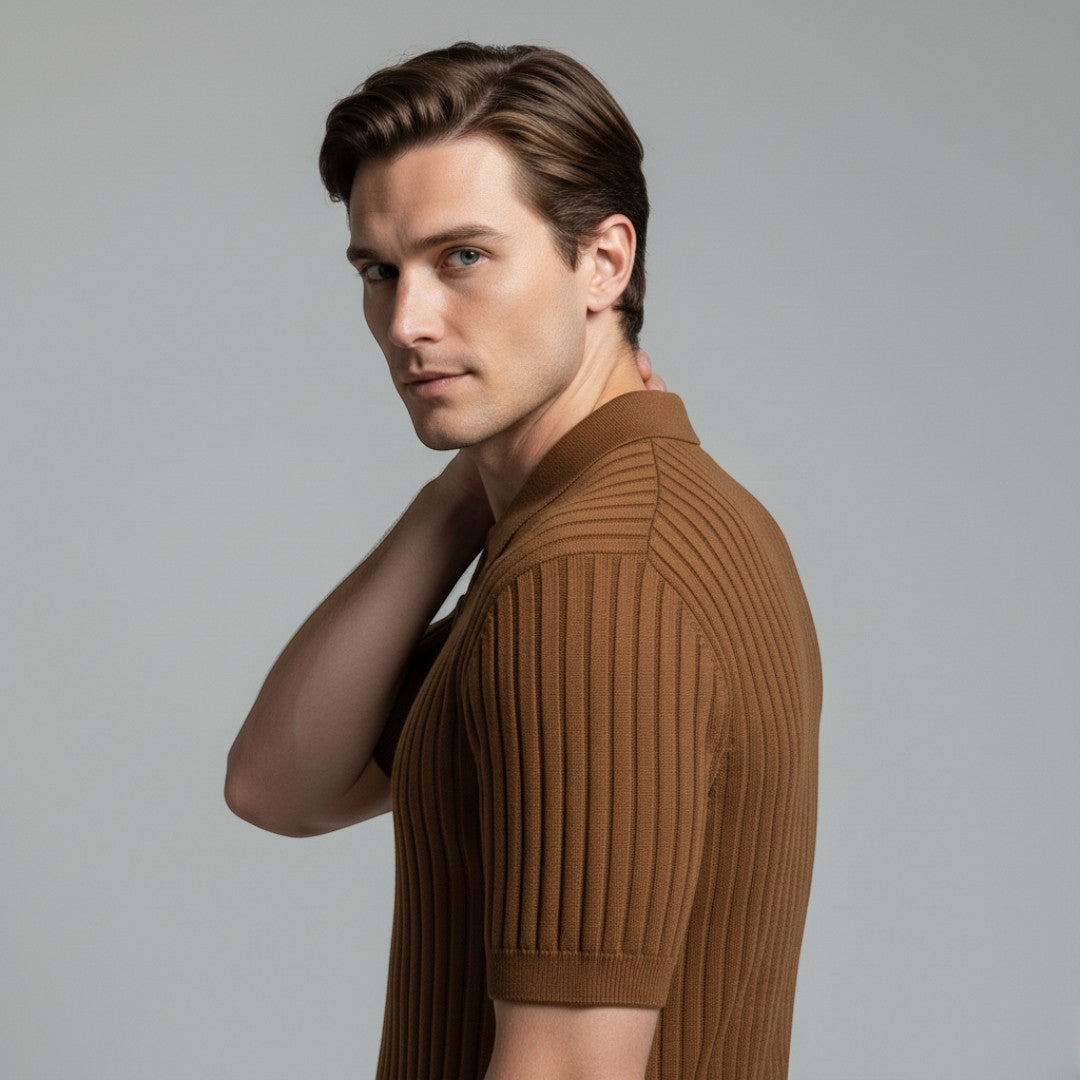 SaintGarnier™ | Milano Knit Polo