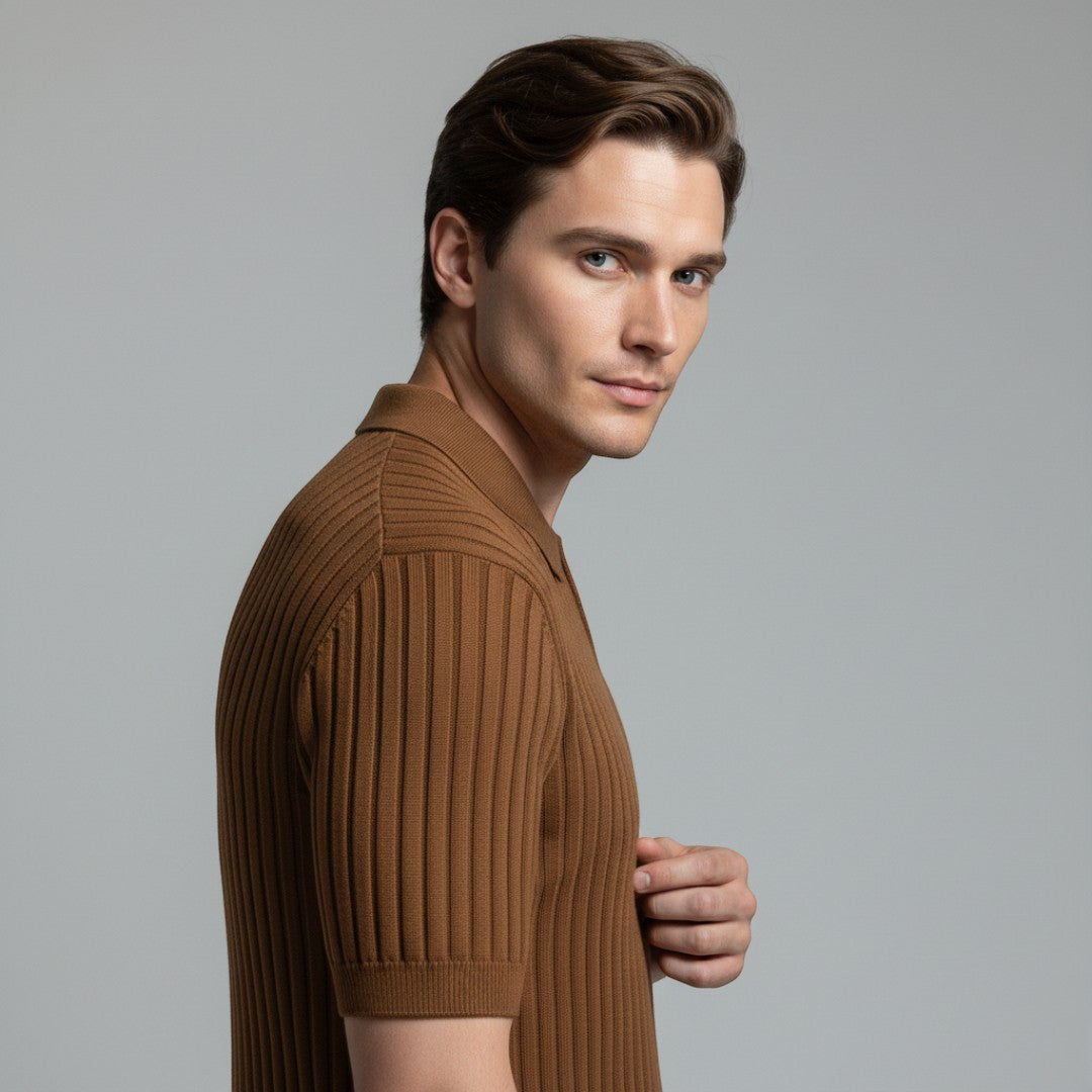 SaintGarnier™ | Milano Knit Polo