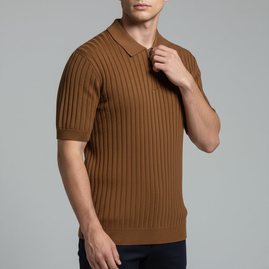 SaintGarnier™ | Milano Knit Polo
