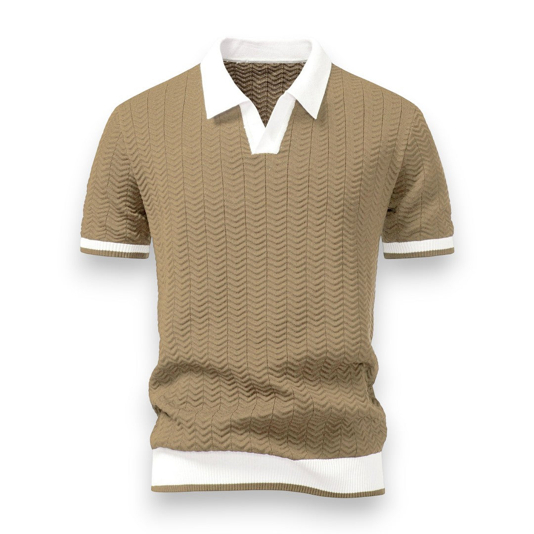 SaintGarnier™ | Milano Texture Set – Polo & Tailored Trousers