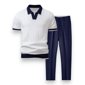 SaintGarnier™ | Milano Texture Set – Polo & Tailored Trousers