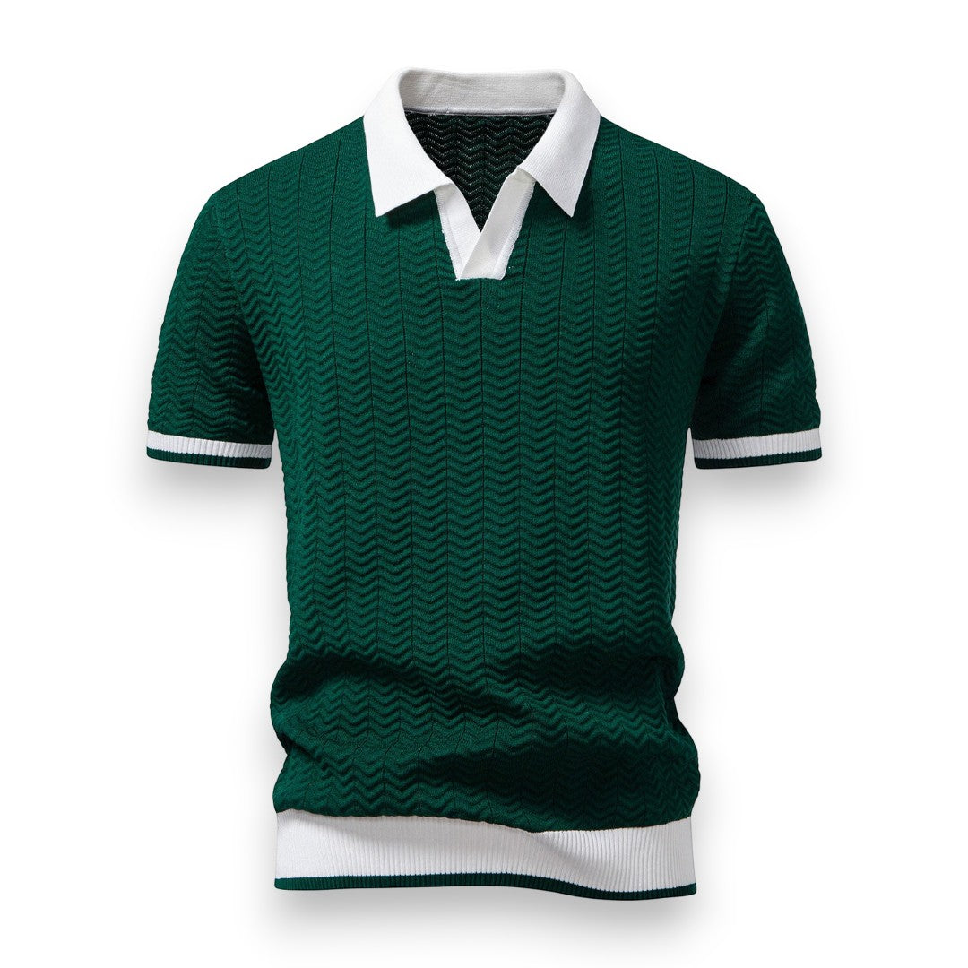 SaintGarnier™ | Milano Texture Set – Polo & Tailored Trousers