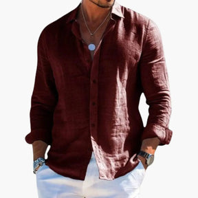 SaintGarnier™ | Millson Comfort Linen Shirt