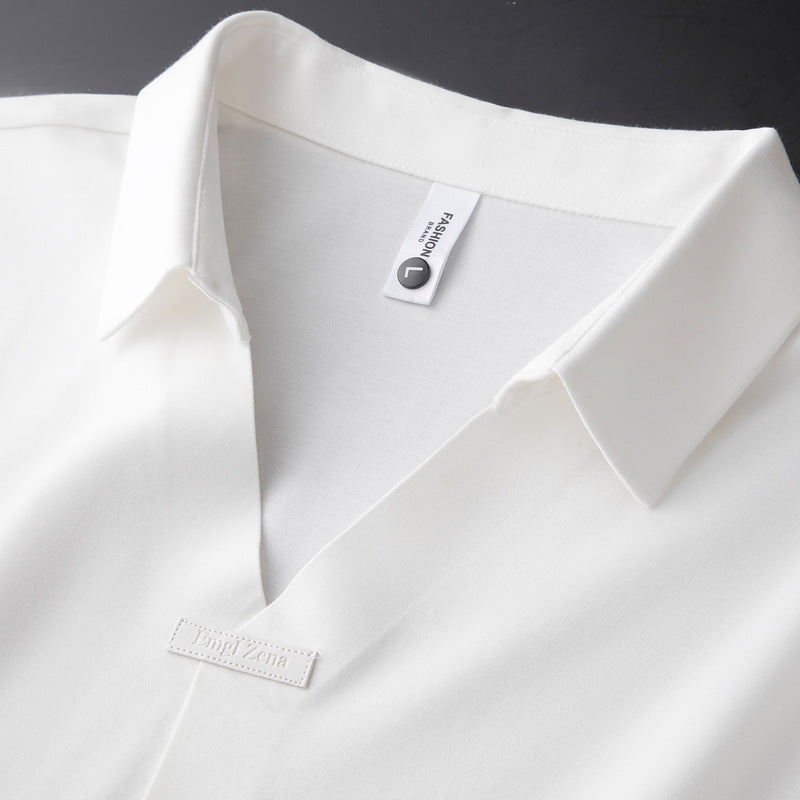 SaintGarnier™ | Modern Comfort Polo – Breathable Luxury & Style
