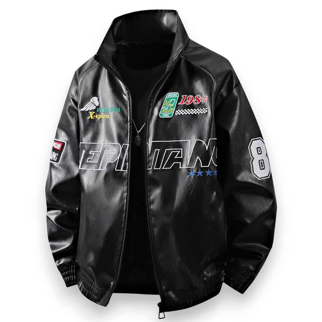 SaintGarnier™ | Monaco Racing Leather Jacket